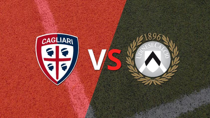 Inicia el partido entre Cagliari y Udinese