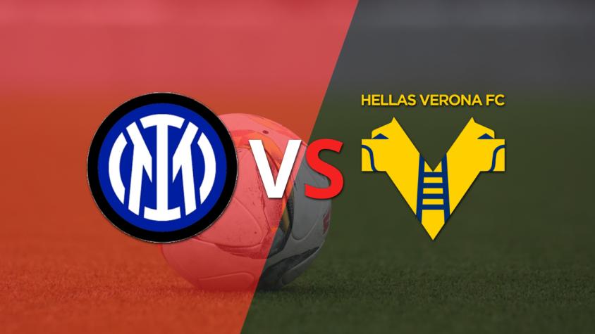 Inter busca derrotar a Hellas Verona para subirse al liderato