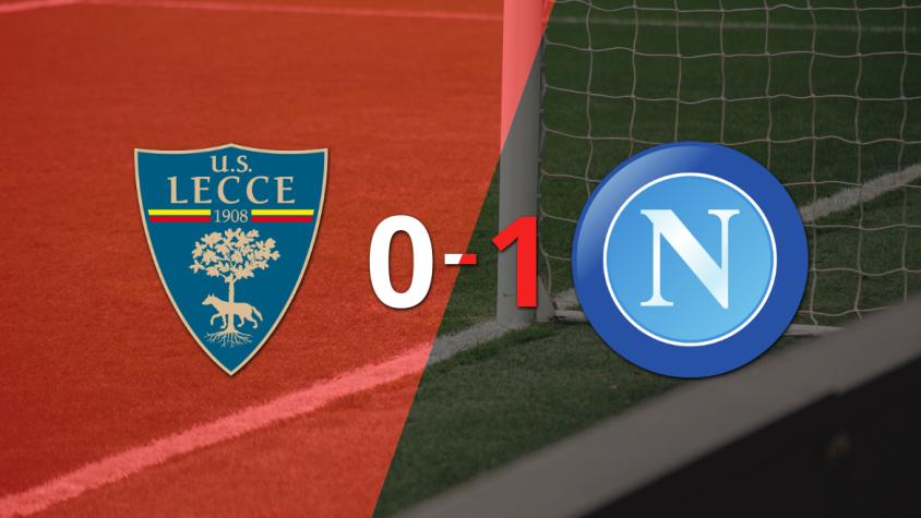 Lecce sufrió una derrota por 1-0 ante Napoli con el gol de Giacomo Raspadori