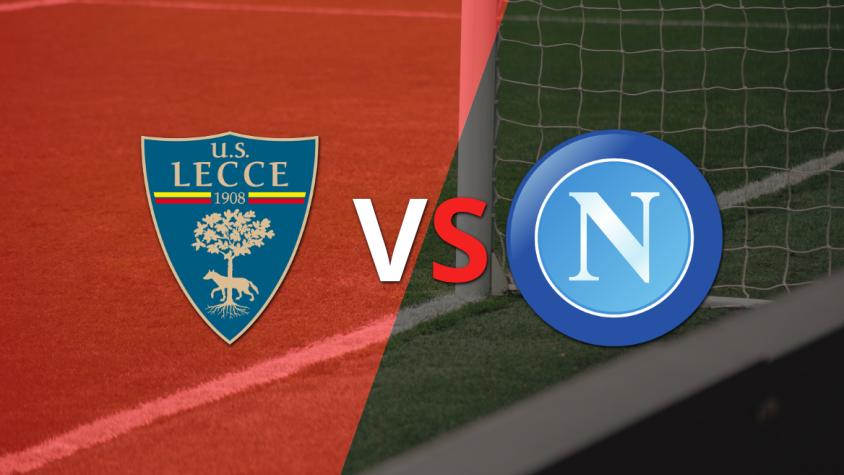 Napoli va en busca del triunfo ante Lecce para mantenerse en la cima