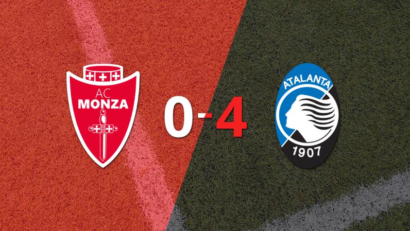 Atalanta le pasó por encima a Monza con doblete de Charles De Ketelaere