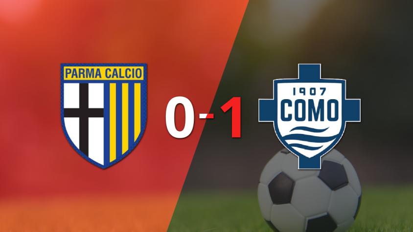 Como 1907 logró la victoria por 1 a 0 ante Parma