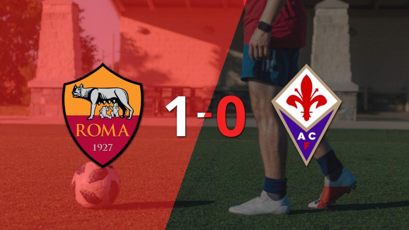 A Roma le alcanzó con un gol para derrotar a Fiorentina en el estadio Stadio Olimpico