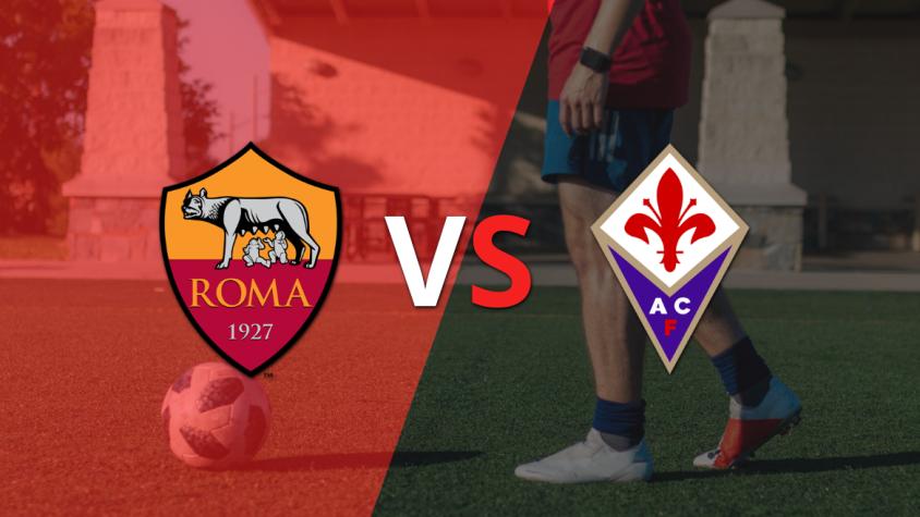 Roma arranca la etapa complementaria con ventaja frente a Fiorentina