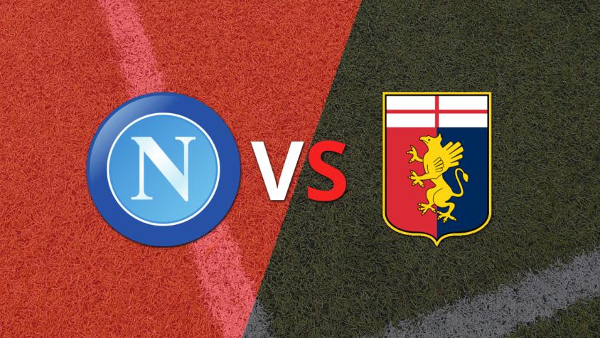 Pitazo inicial para el duelo entre Napoli y Genoa
