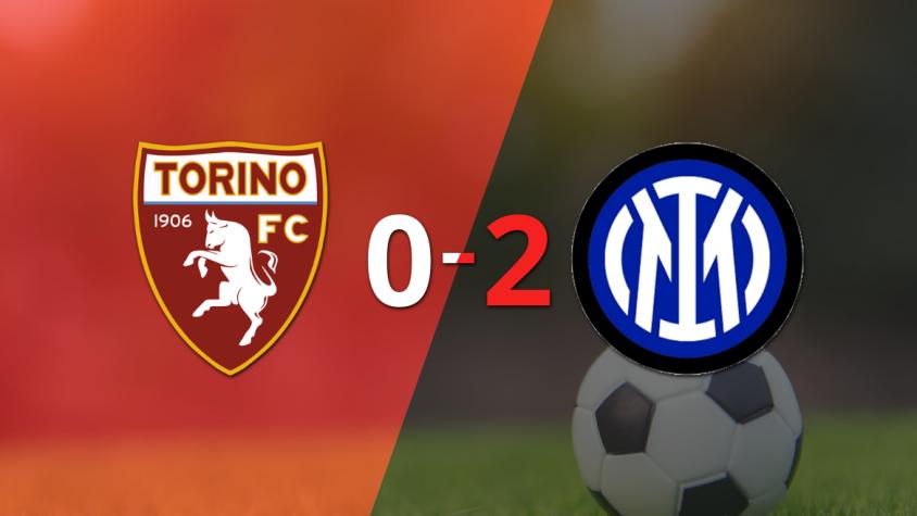 Con dos tantos, Inter derrotó a Torino en su casa