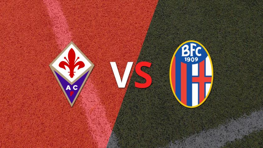 Inicia el partido entre Fiorentina y Bologna