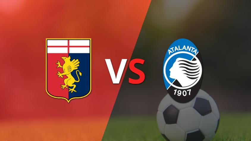Arrancan las acciones del duelo entre Genoa y Atalanta