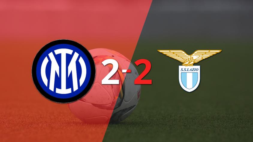Los dos goles de Pedro Rodriguez no evitaron el empate entre Lazio e Inter