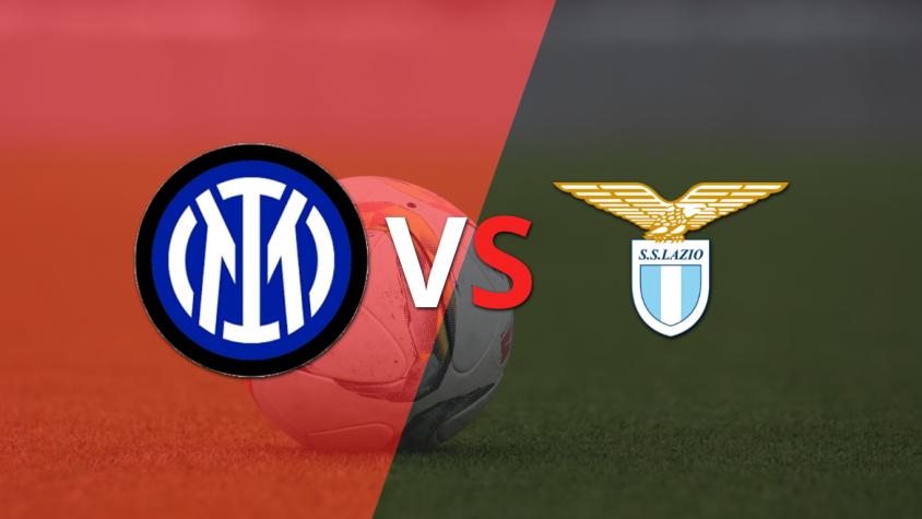 Inter busca derrotar a Lazio para subirse al liderato