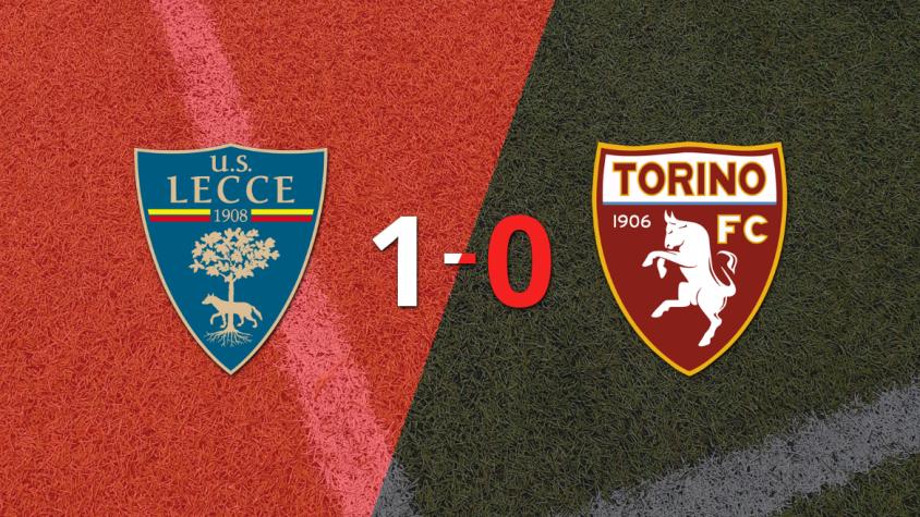 Lecce derrotó 1-0 a Torino