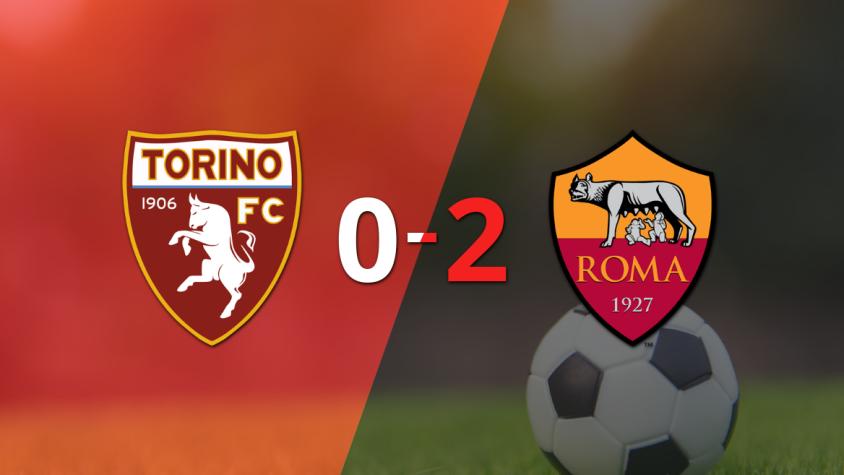Con dos tantos, Roma derrotó a Torino en su casa