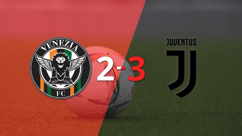 Emocionante victoria de Juventus sobre Venezia con un 3 a 2