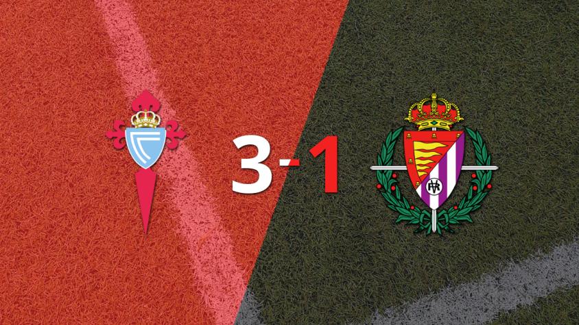 Gran victoria de Celta sobre Valladolid por 3-1