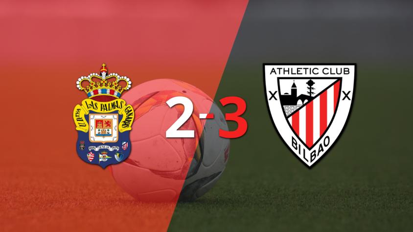 Emocionante victoria de Athletic Bilbao sobre UD Las Palmas con un 3 a 2