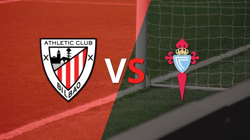 Athletic Bilbao se adelanta 1 a 0 frente a Celta