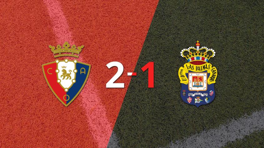 Osasuna obtiene una victoria 2-1 contra UD Las Palmas