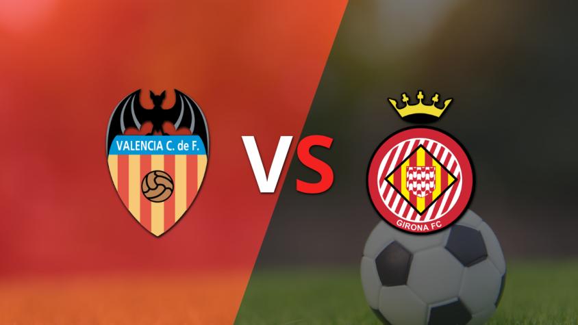 Valencia le gana a 2 a 0 a Girona