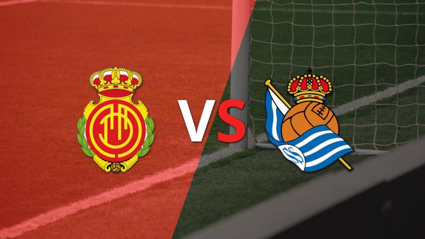 ¡Arranca la etapa complementaria! Mallorca lleva la ventaja con un marcador 1-0 sobre Real Sociedad