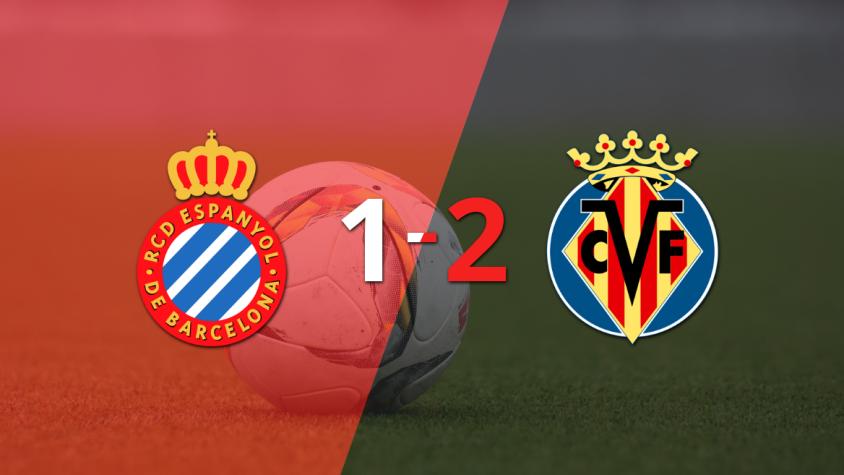 Villarreal supera por 2-1 a Espanyol tras dar vuelta el partido