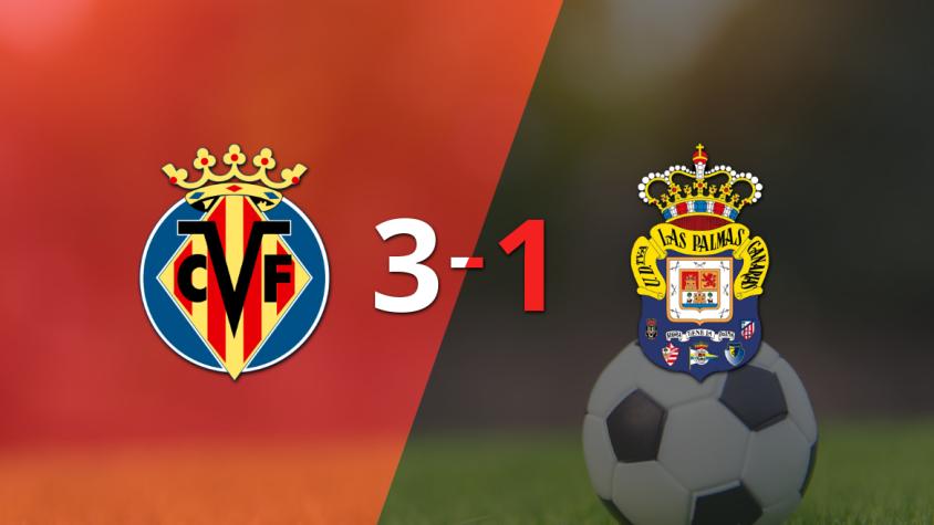 Villarreal logró una victoria sólida ante UD Las Palmas por 3 a 1