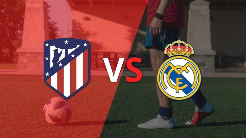 Atlético de Madrid y Real Madrid empatan en el estadio el Metropolitano