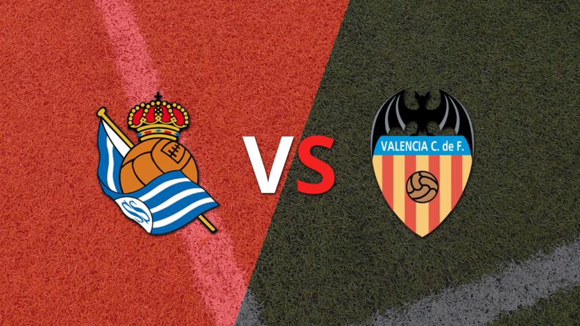 El partido se pone 1 a 0 a favor de Real Sociedad