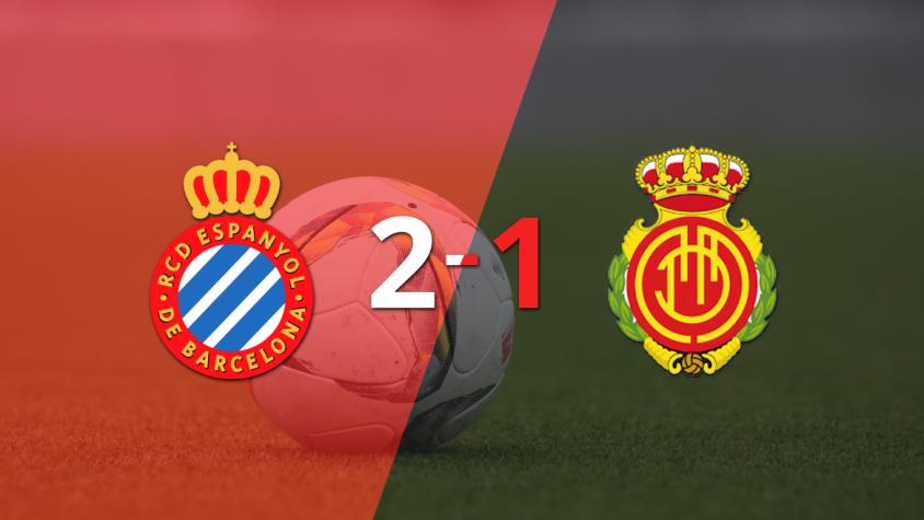 Mallorca no pudo con Espanyol y perdió 2 a 1