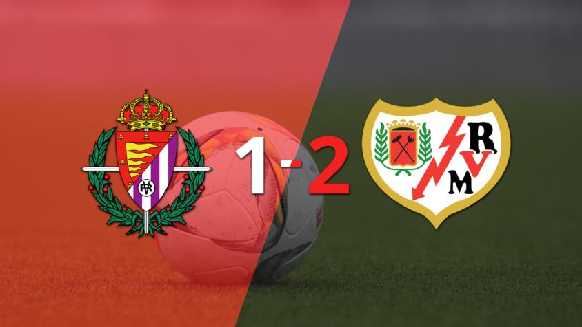 Rayo Vallecano supera por 2-1 a Valladolid tras dar vuelta el partido