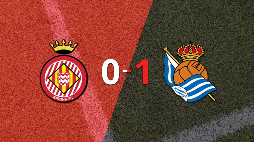 Real Sociedad ganó por 1-0 a Girona con el gol de Mikel Oyarzábal