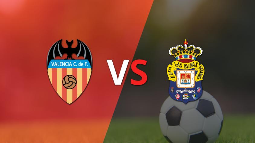 Valencia recibirá a UD Las Palmas por la fecha 10