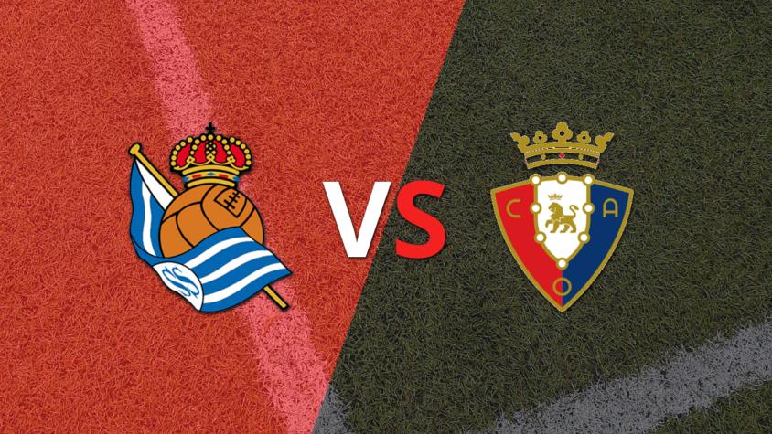 Real Sociedad se enfrenta ante la visita Osasuna por la fecha 11