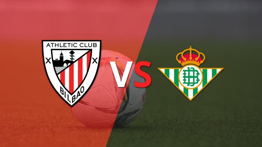 En el estadio la Catedral, Athletic Bilbao empató el partido ante Betis