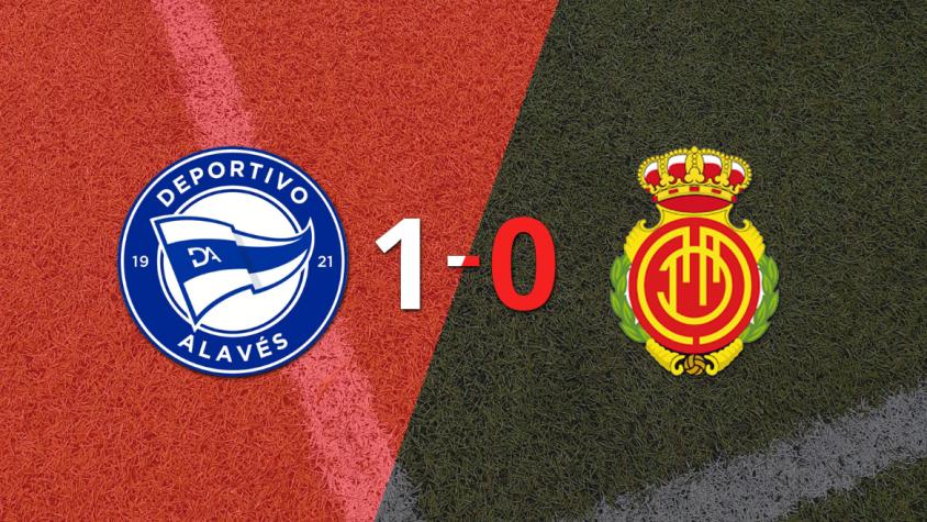 Alavés derrotó 1-0 a Mallorca