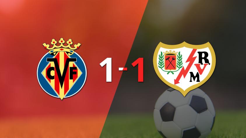 Empate a uno entre Villarreal y Rayo Vallecano