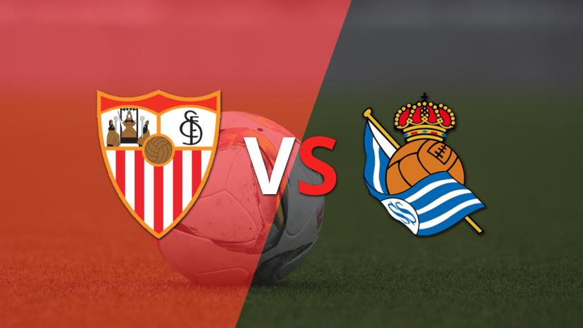 Victoria parcial para Real Sociedad sobre Sevilla en el estadio Ramón Sánchez Pizjuán