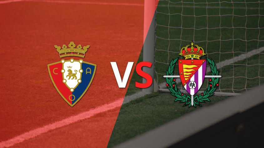 Se enfrentan Osasuna y Valladolid por la fecha 12