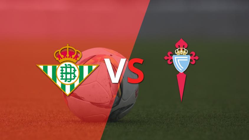 Betis se enfrentará ante Celta por la fecha 13