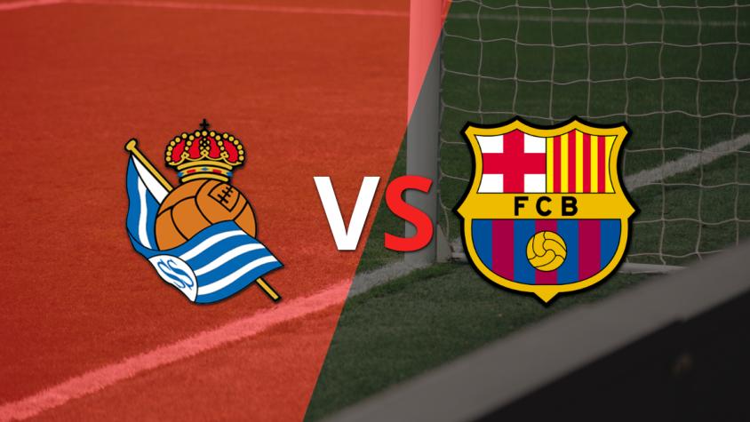 ¡Arranca la etapa complementaria! Real Sociedad lleva la ventaja con un marcador 1-0 sobre Barcelona