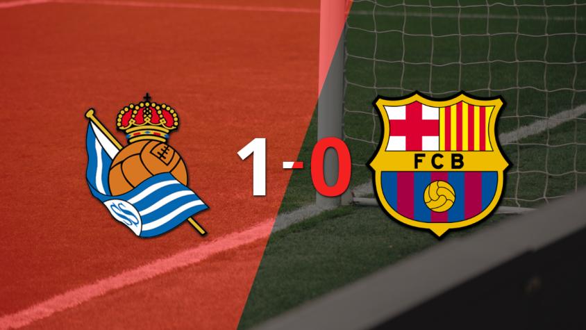 Barcelona perdió 1-0 ante Real Sociedad