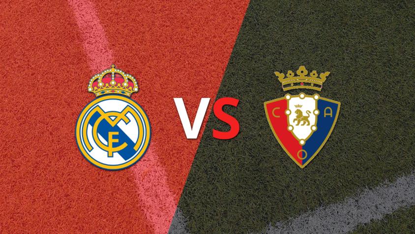 Real Madrid se enfrenta ante la visita Osasuna por la fecha 13