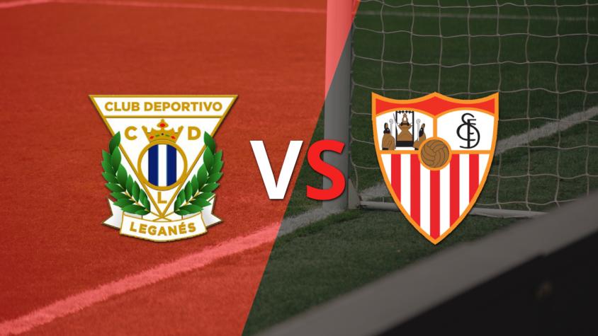 Leganés se adelanta 1 a 0 frente a Sevilla