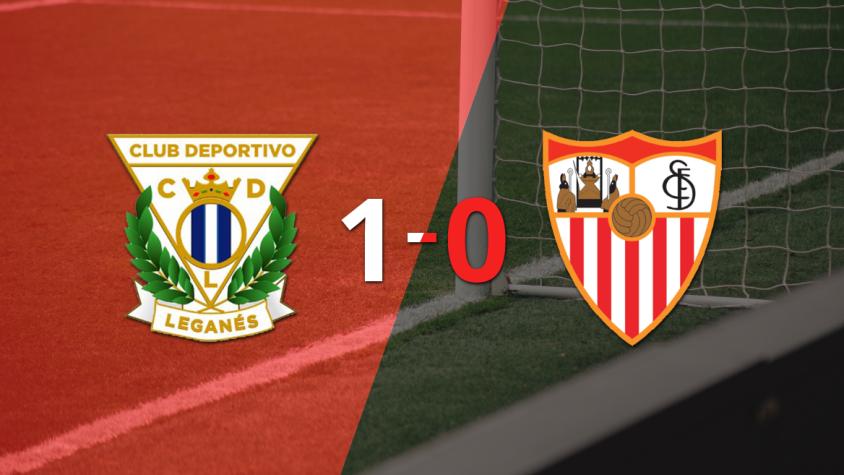 Con un solo gol de penal, Leganés derrotó a Sevilla en el estadio Municipal de Butarque