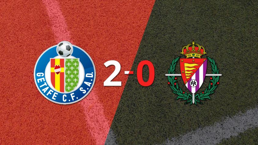 Valladolid cayó derrotada ante Getafe por 2-0