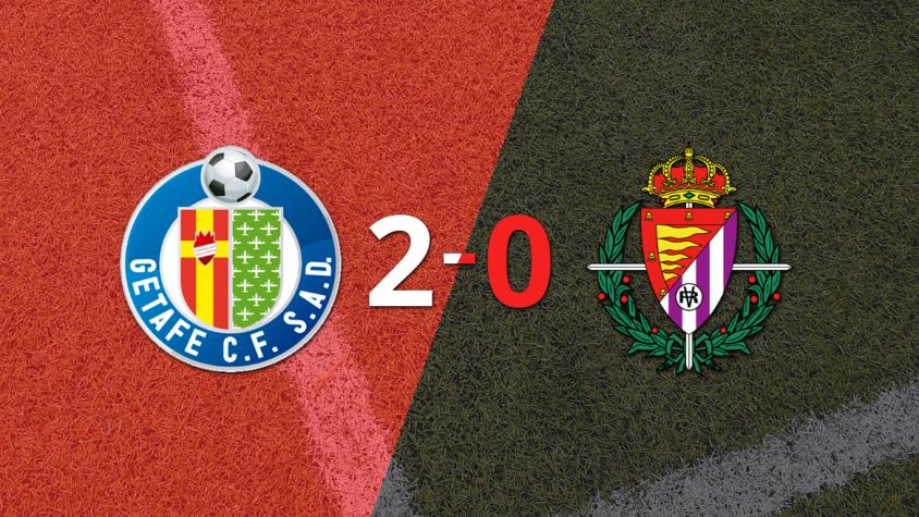 Valladolid cayó derrotada ante Getafe por 2-0