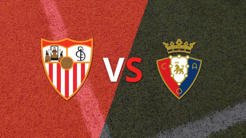 Sevilla se enfrenta ante la visita Osasuna por la fecha 15