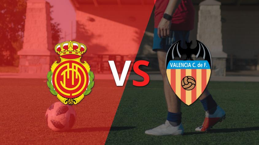 Mallorca lo dio vuelta y gana 2 a 1 sobre Valencia