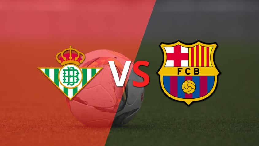 Barcelona no quiere soltar el liderato ante Betis