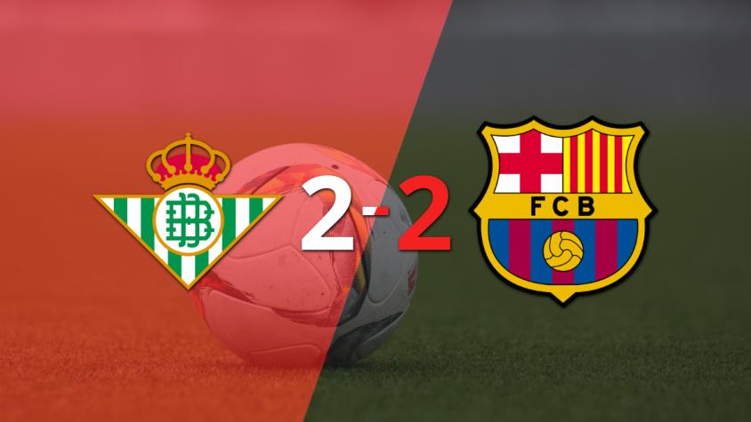 Assane Diao rescata a Betis con un gol agónico ante Barcelona