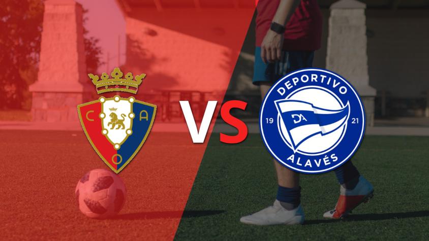 Por la fecha 16, Osasuna recibirá a Alavés